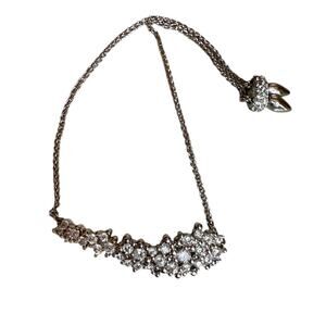 Kendra Scott Rhinestone Detail Slide Bracelet Silver